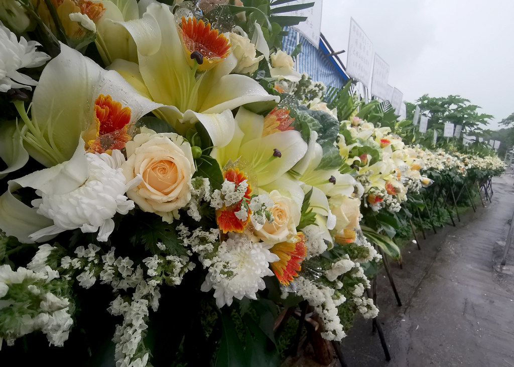 Funeral Flowers Tung Fook, Lantau Island, Hong Kong cowyeow Flickr