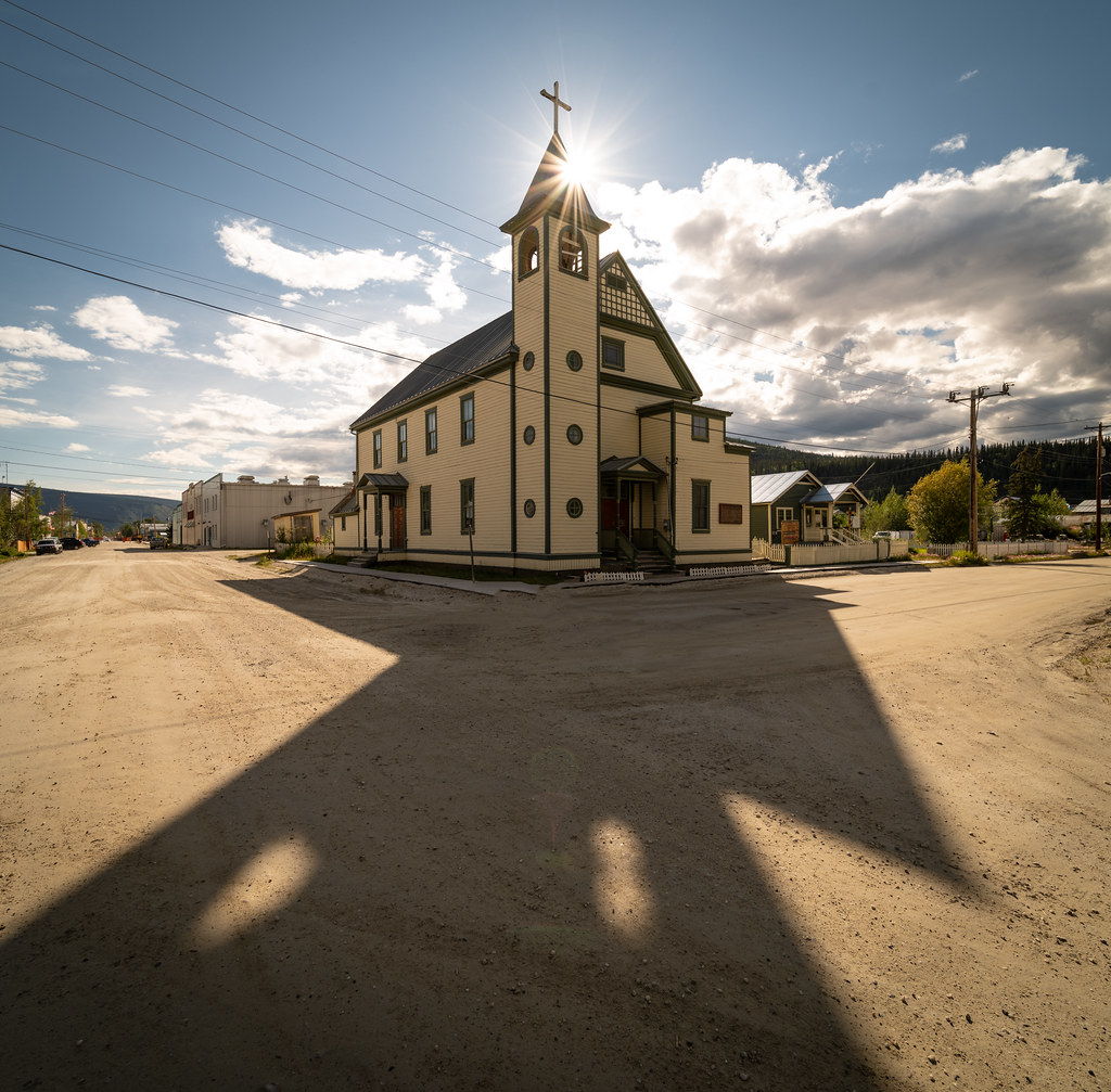 Catholic Church in Dawson City 2020 This beautiful church … Flickr