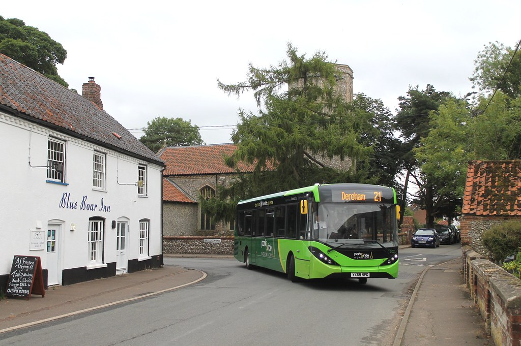 Konectbus 202 0930hrs Fakenham to Dereham 250720 Another l… Flickr