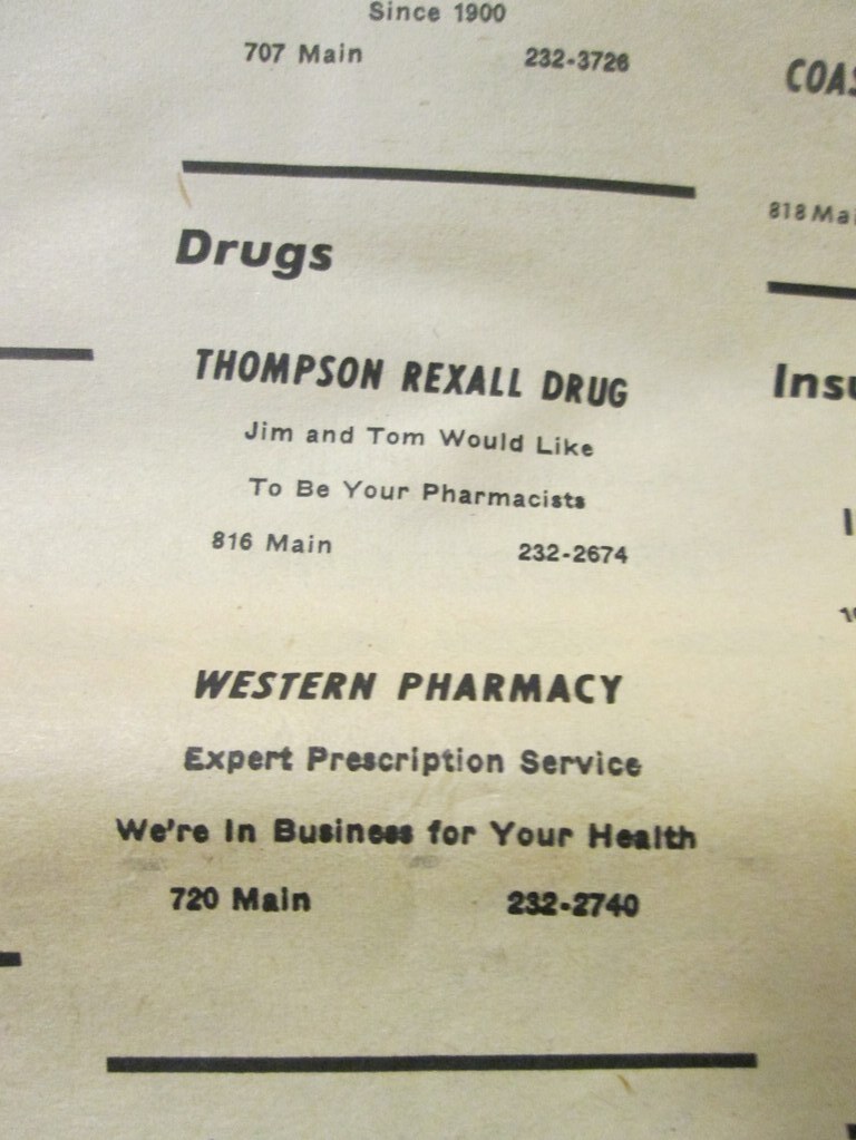 From the 1973 Miles City Tourist Guide History & Genealogy Forums