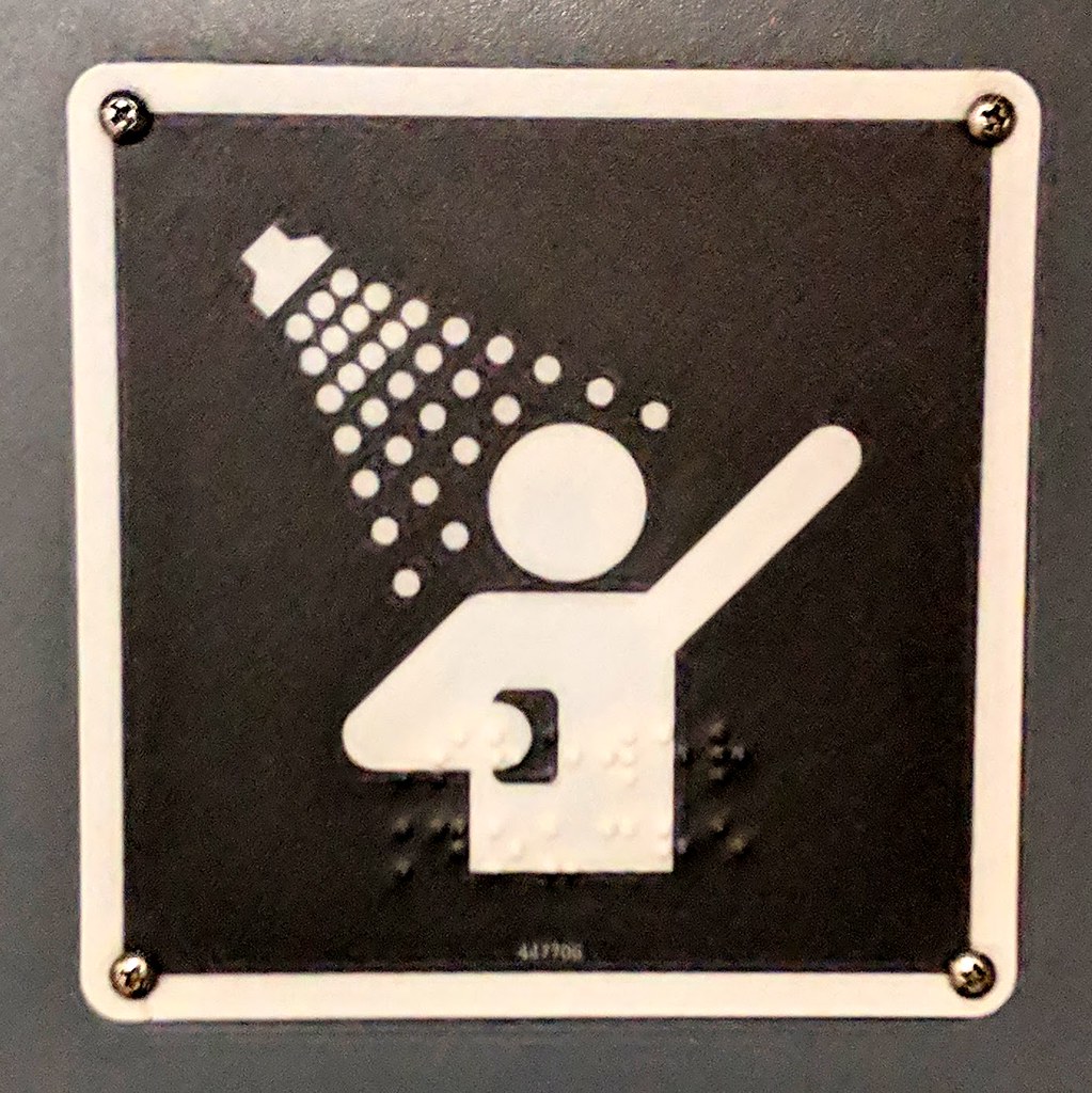 VIA Canadian Shower Sign David McCormack Flickr
