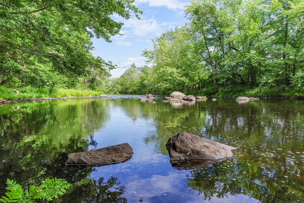 Contoocook River summer view West Hopkinton, NH K2parn Photography