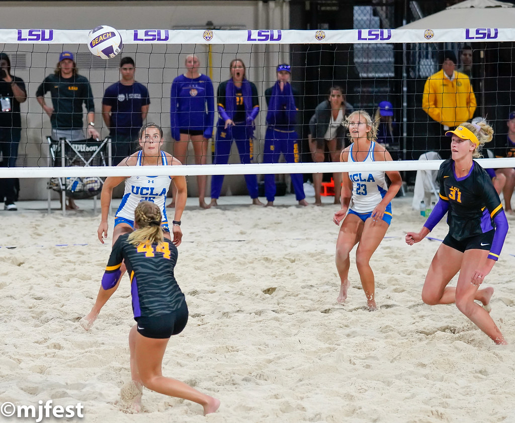 LSU(2) vs UCLA (1) Beach Volleyball Baton Rouge, LA Fe… Flickr