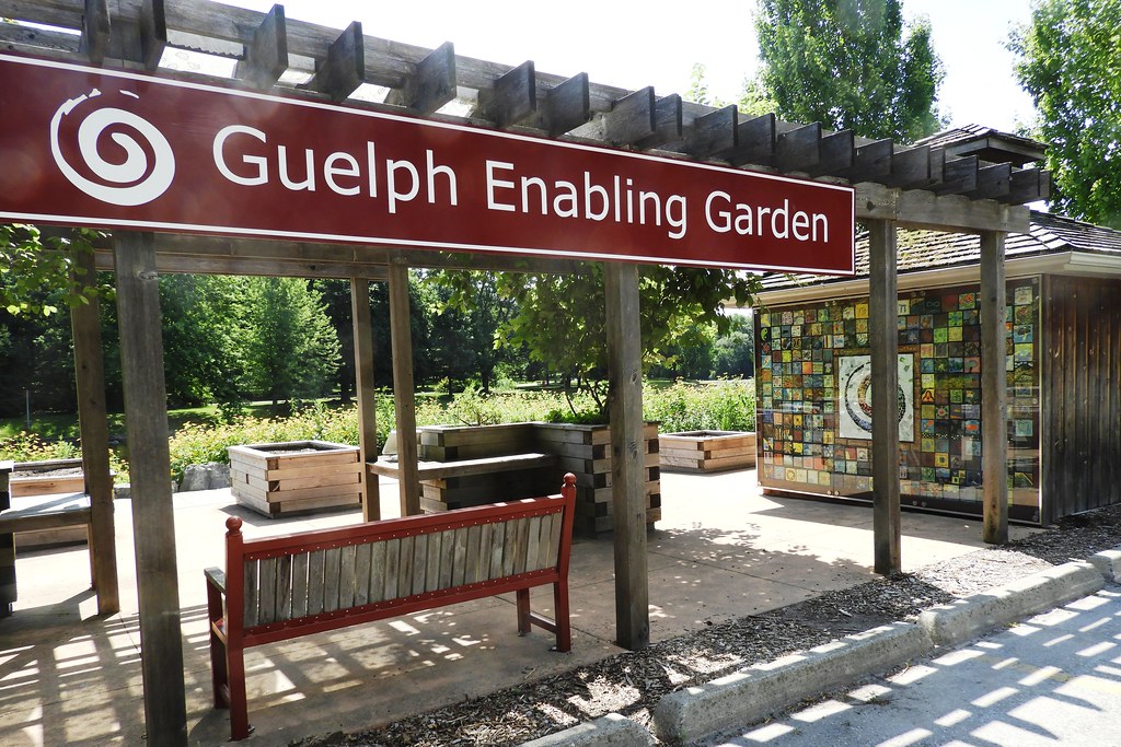Entrance to Guelph Enabling Garden Joseph Hollick Flickr