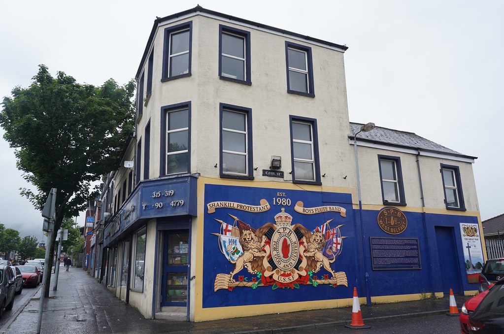 Belfast Shankill Road Even the Shankill Protestant Boys F… Flickr