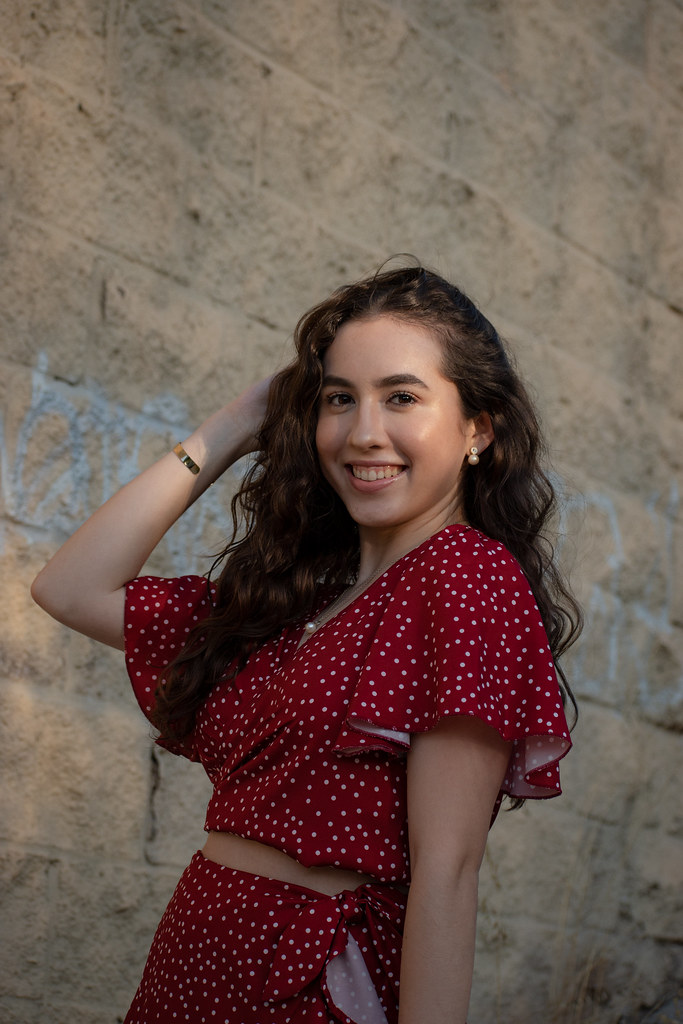 The Girl in the Red Dress Model Ana Luisa Robles Flickr