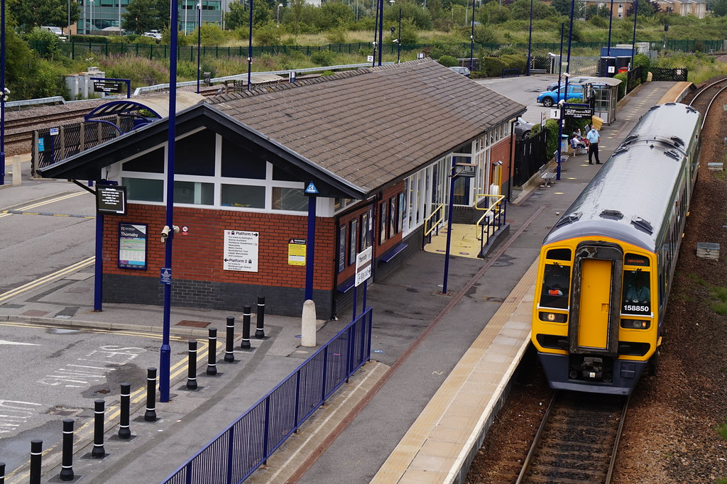 Northern Rail Class 158 at Thornaby Railway Station Flickr