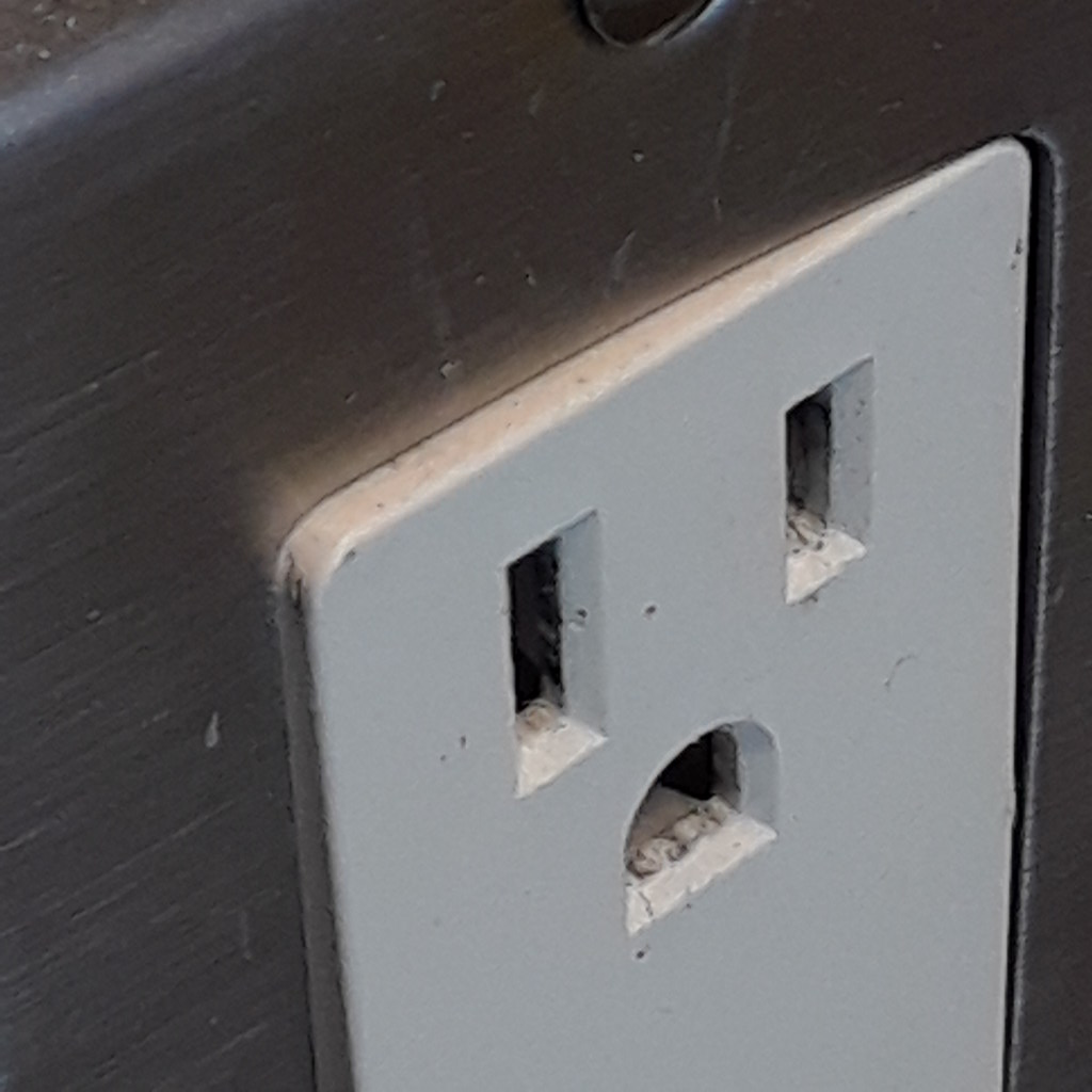 Oh No! Surprised Electrical Outlet Julie Rush Flickr