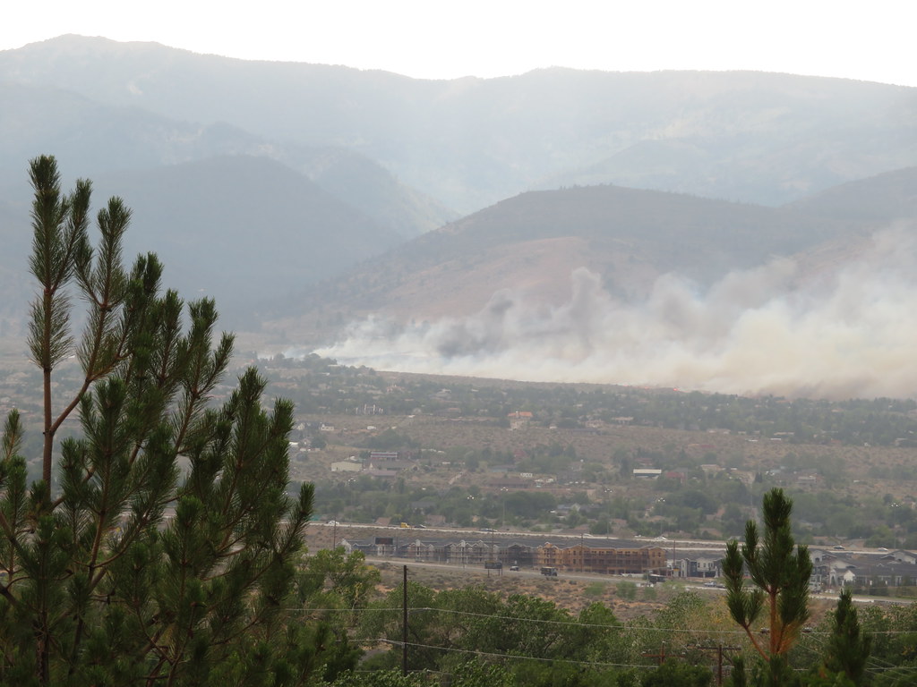 ArrowCreek Fire, Reno, Nevada Ken Lund Flickr