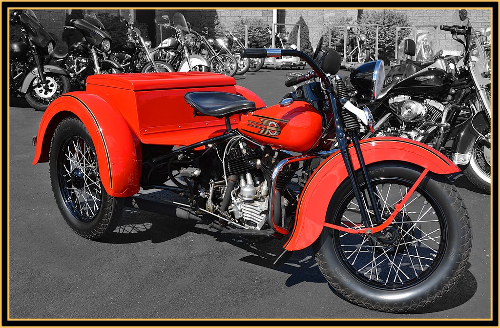 1937 HD ServiCar. Mercer, PA "The HarleyDavidson ServiC… Flickr