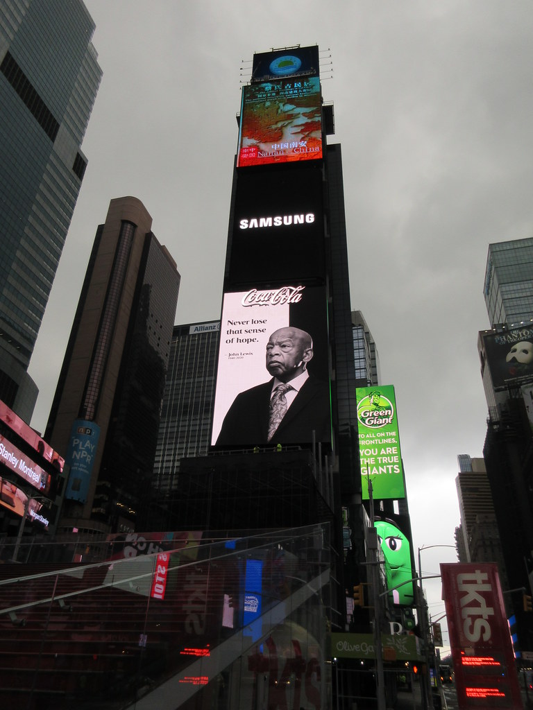 2020 John Lewis Times Square Friday NYC 1822 2020 John Lew… Flickr