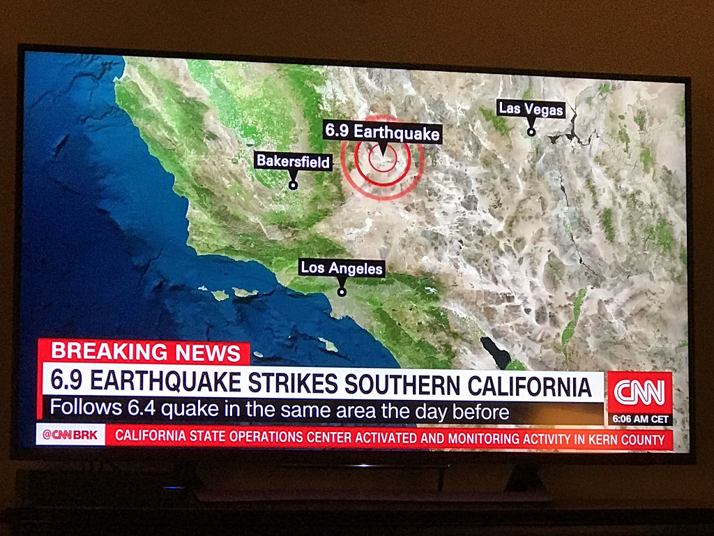 CNN California earthquake Kansas City, July 2019 Flickr
