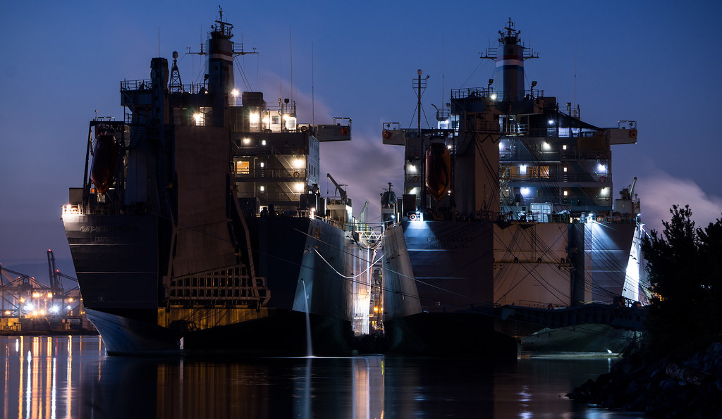Cape Intrepid and Cape Island ships viewed from Jack Hyde … Flickr