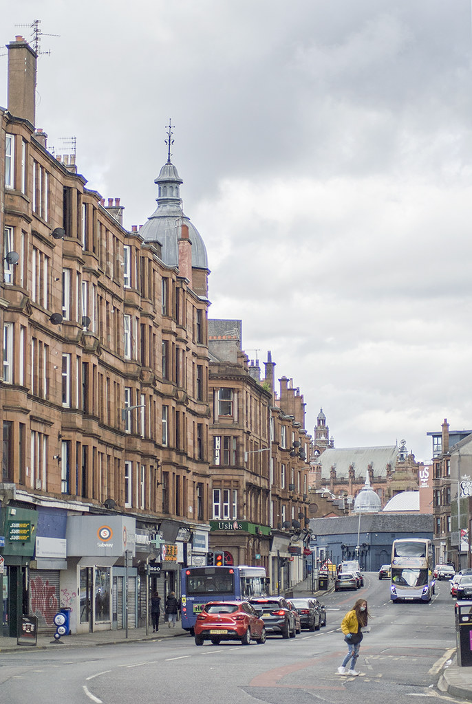 Dumbarton Road at Dowanhill Street, Partick, Glasgow 16t… Flickr