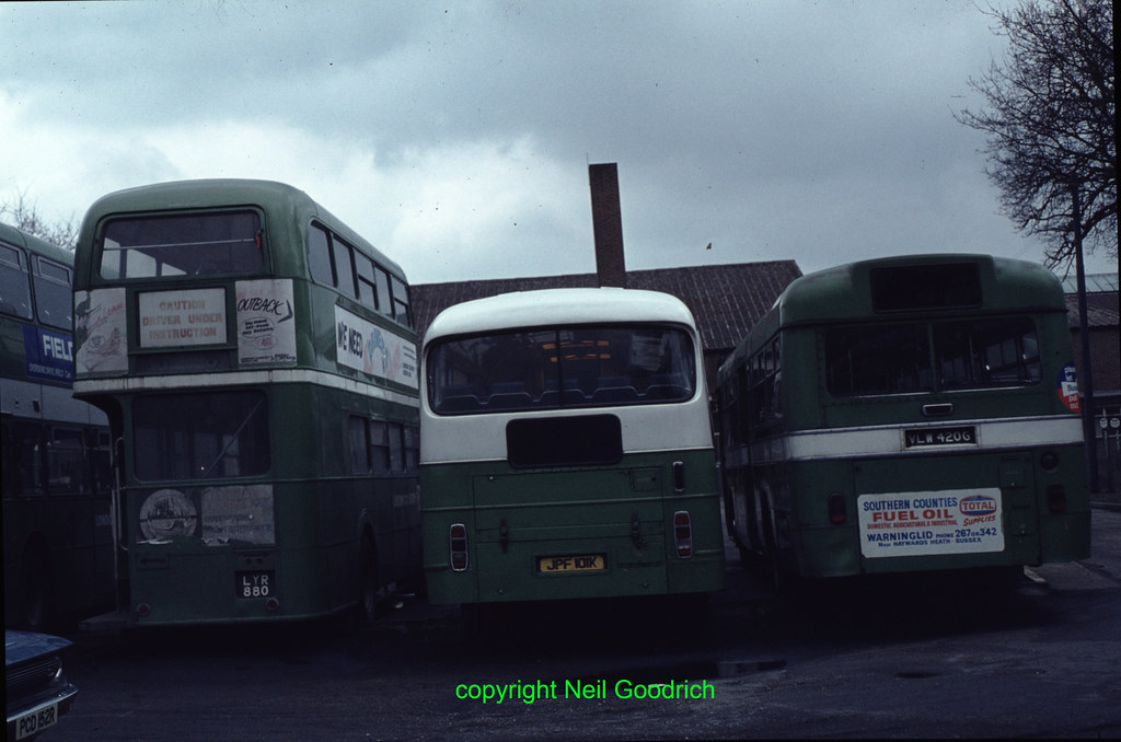 LT/LCBS bus garages At Crawley Garage on 8 March 1980, RT … Flickr