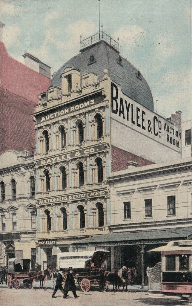 Baylee & Co Auction Rooms at 325 Collins Street, Melbourne, Victoria