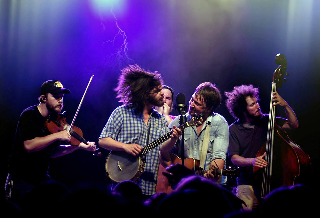 HHG jamming Horseshoes and Hand Grenades band Playing in S… Flickr