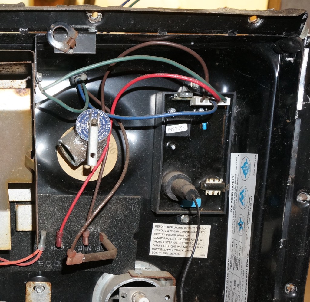 Hot water heater electrical element Sunline Coach Owner's Club