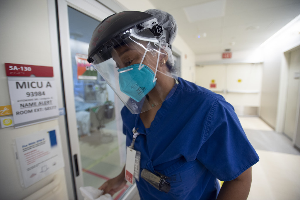 LAC+USC Medical Center Coronavirus Doctors and nurses ca… Flickr