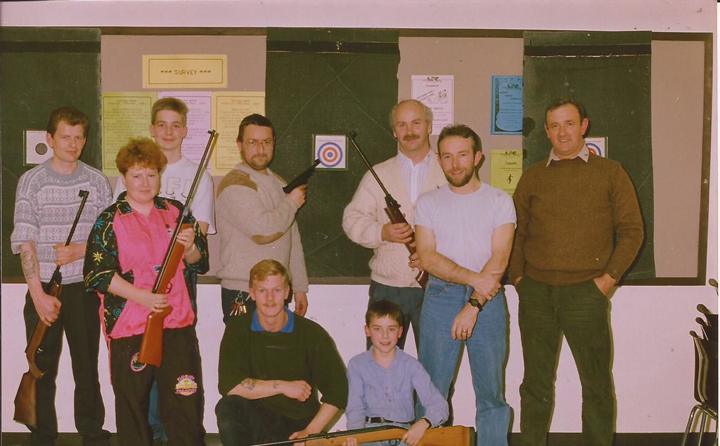 Abbey Air Rifle Club 1991 In the picture were some members… Flickr