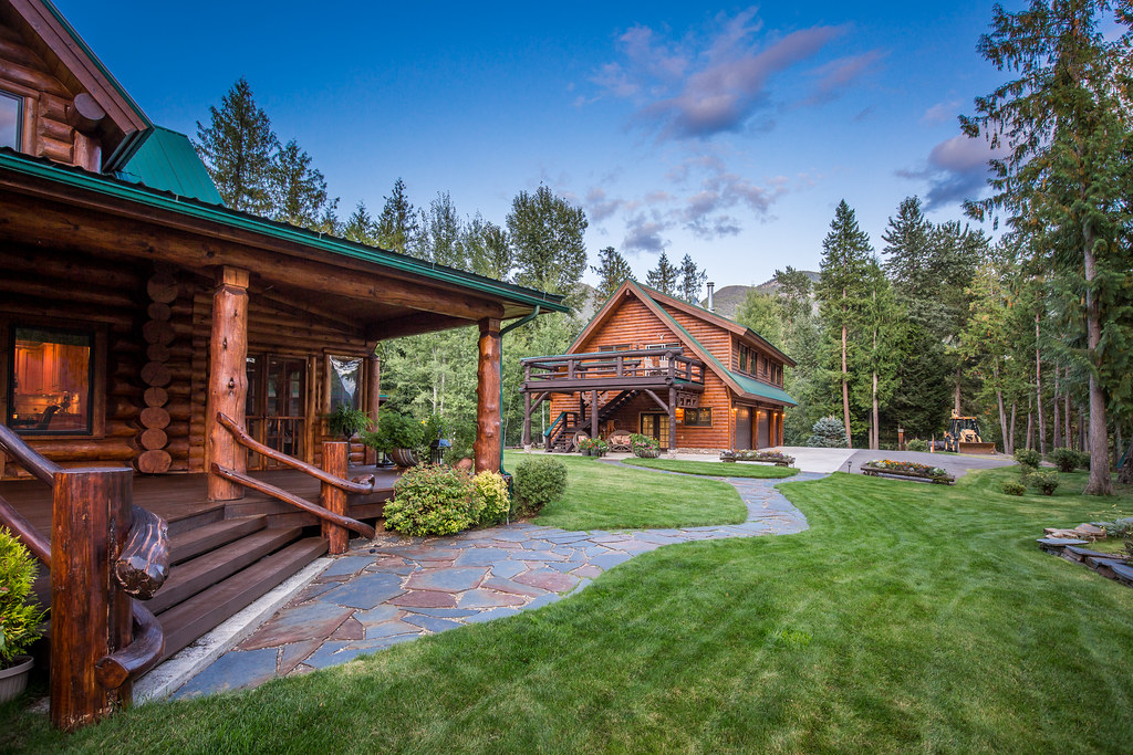 exterior24 Caribou Creek Log Homes Flickr