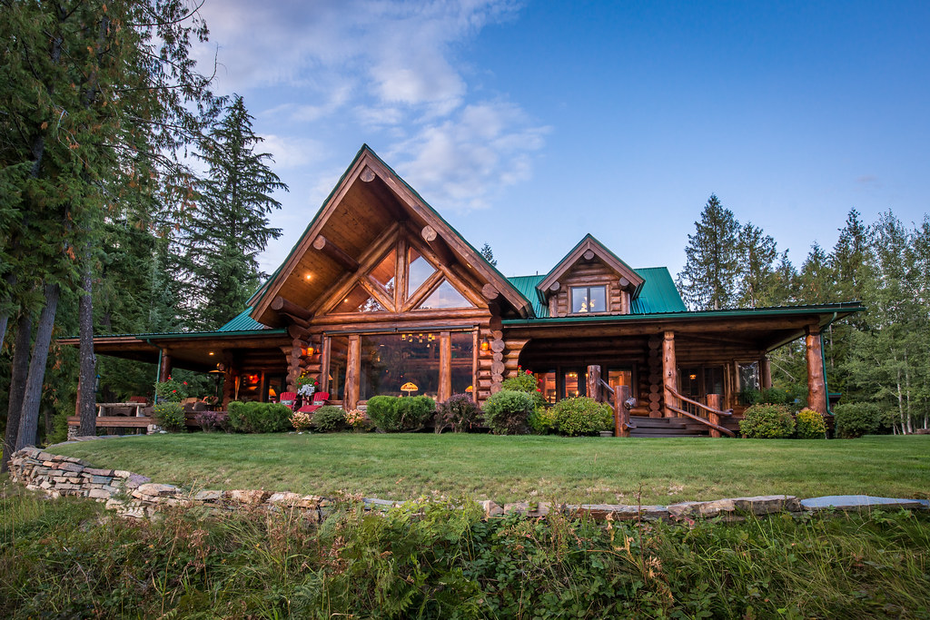 exterior23 Caribou Creek Log Homes Flickr