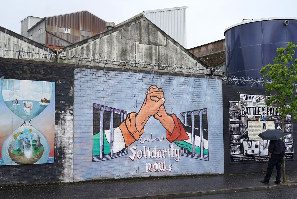 Belfast Palestinian Solidarity Mural The Palestinian Soli… Flickr