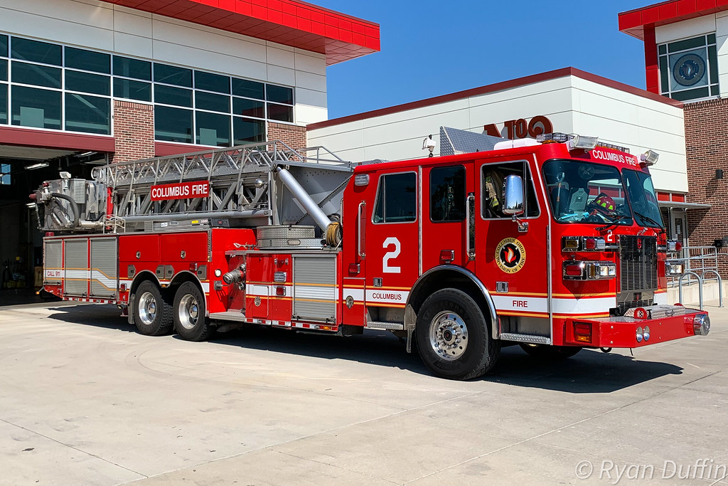 Columbus Ohio Fire Department. Ladder 2. 2011 Sutphen Aeri… Flickr