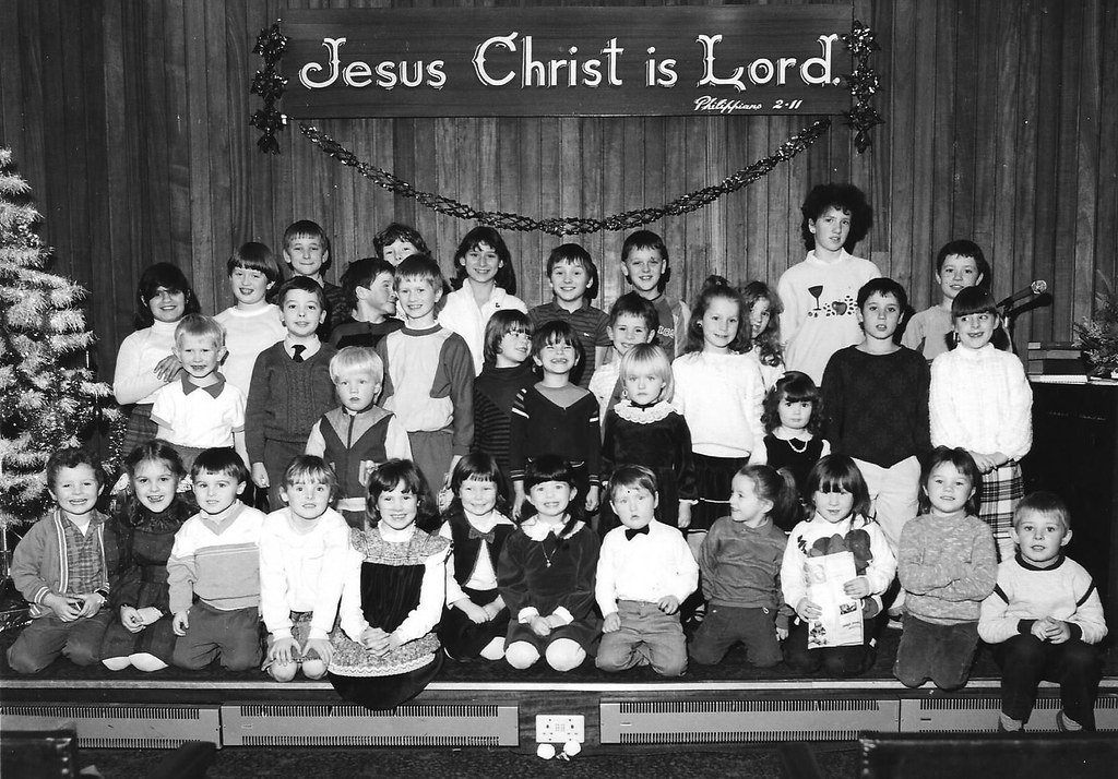 Xmas Gospel Hall 1987 Christmas in Arbroath Gospel Hall in… Flickr