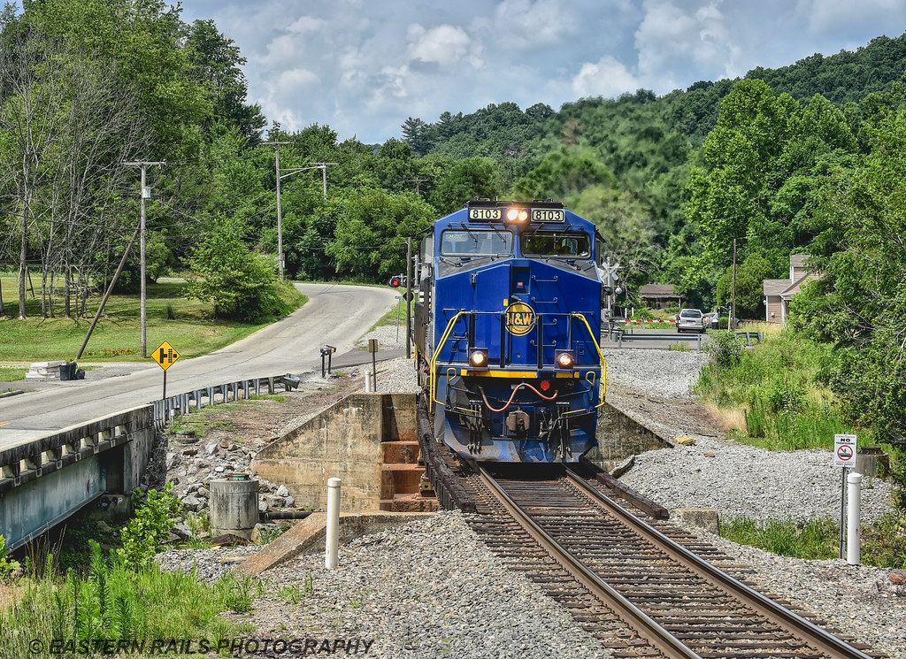 Pulaski, VA 7/15/18 The N&W heritage unit is on home rai… Flickr