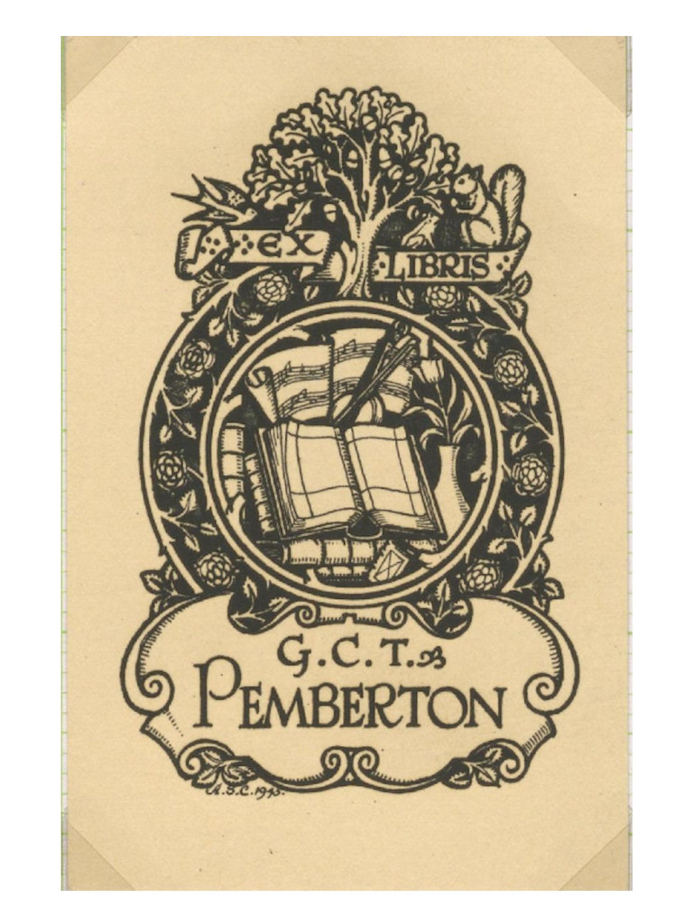 0032 Title Ex Libris G. C. T. Pemberton Record no duff 0… Flickr