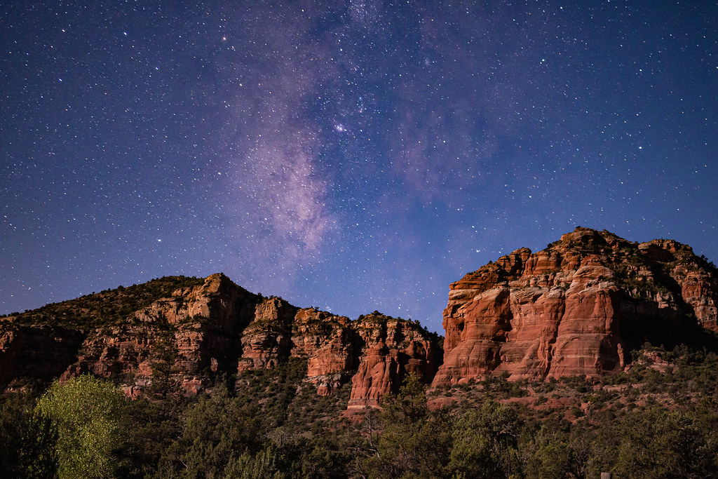 Night under the stars in Sedona Arizona Lonnie Lafferty Flickr