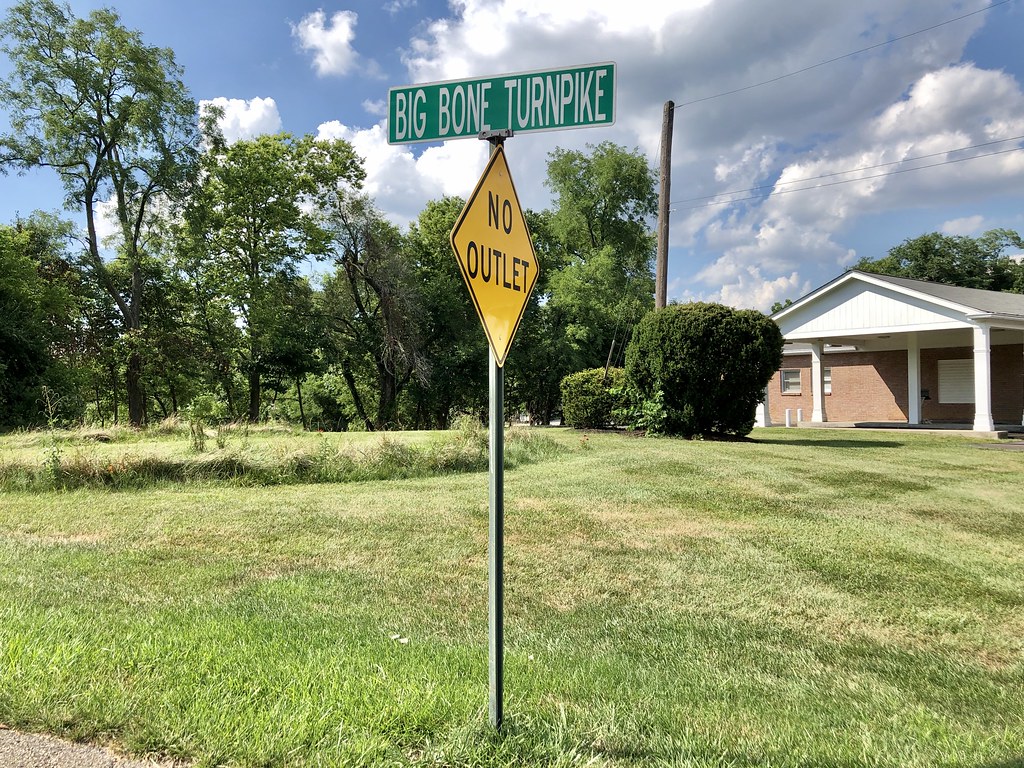 Big Bone Turnpike Sign, Independence, KY Warren LeMay Flickr