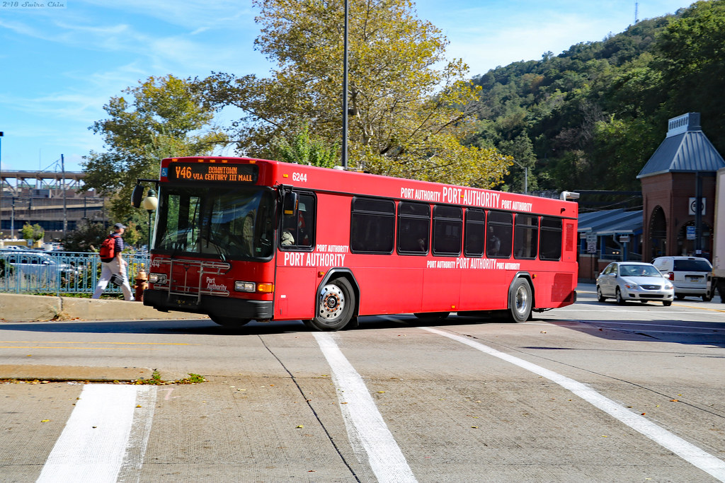 Port Authority (of Allegheny County) bus fleet 6244 Flickr