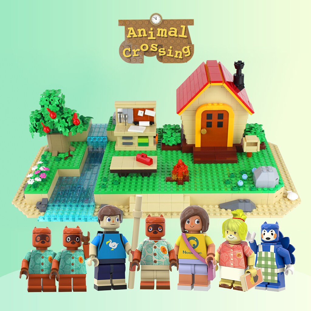 LEGO Animal Crossing on LEGO Ideas LEGO Animal Crossing! N… Flickr