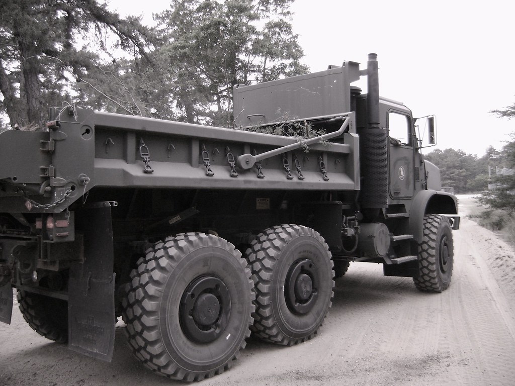 NMCB21 LAKEHURST NEC MTVR MK29 DUMP TRUCK. Paul Clayton Flickr