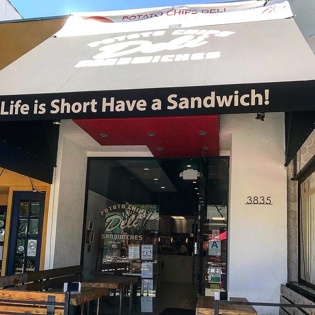 Potato Chips Deli Culver City chowyum