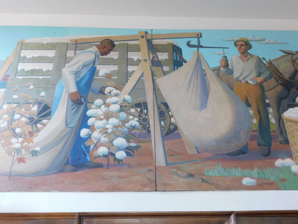 Luverne, Alabama Post Office Mural New Deal mural entitled… Flickr