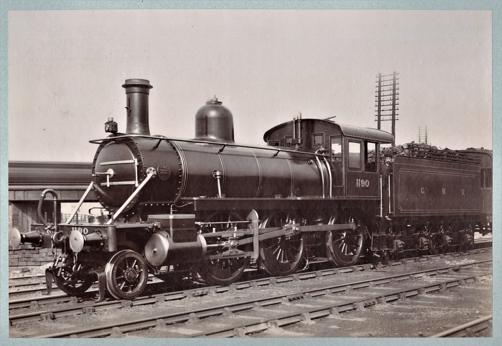 Great Northern Railway GNR Class H1 260 steam Nr. 1190
