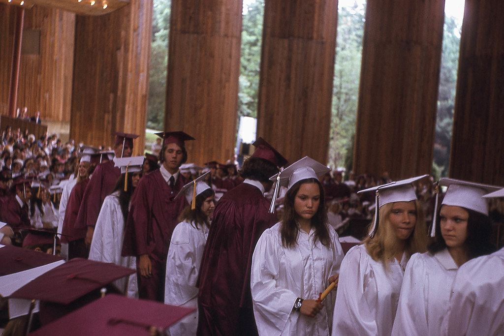 Oakton High 1974 Graduation 2 Wolf Trap Libby Chandler Flickr