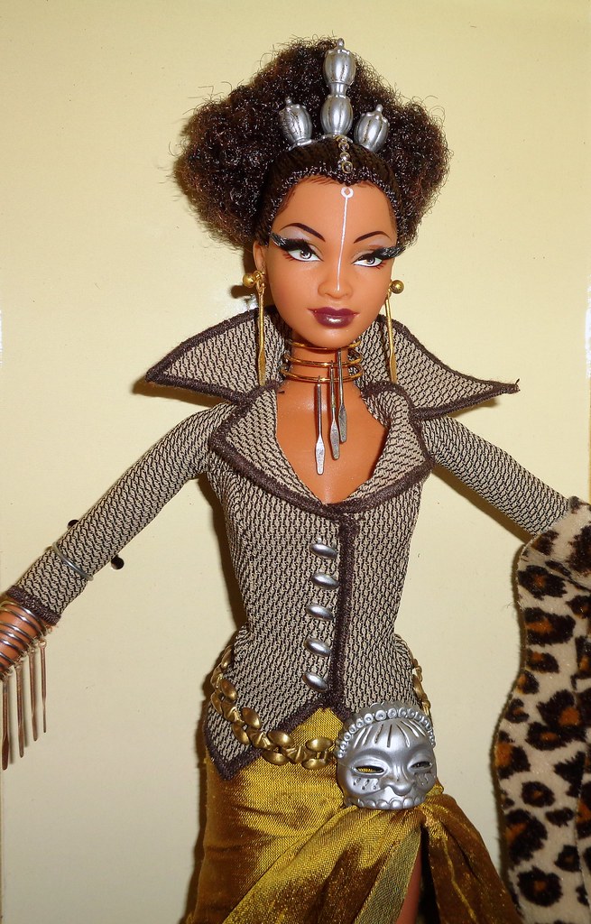 Tatu Treasures Of Africa Barbie Doll by Byron Lars Limited Edition