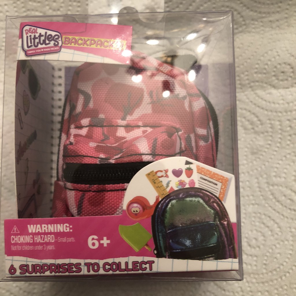 Real Littles Backpack Real Littles Backpack by Moose Toys … Flickr