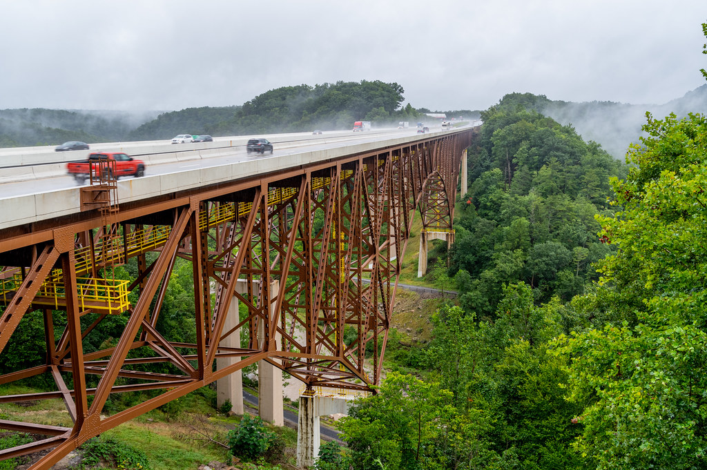 Cornelius H. Charlton Bridge Interstate 77 Bridge over Blu… Flickr