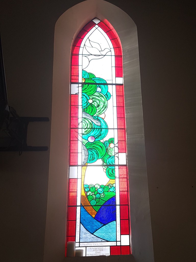 Gloucester stained glass window in Mariners Church Flickr