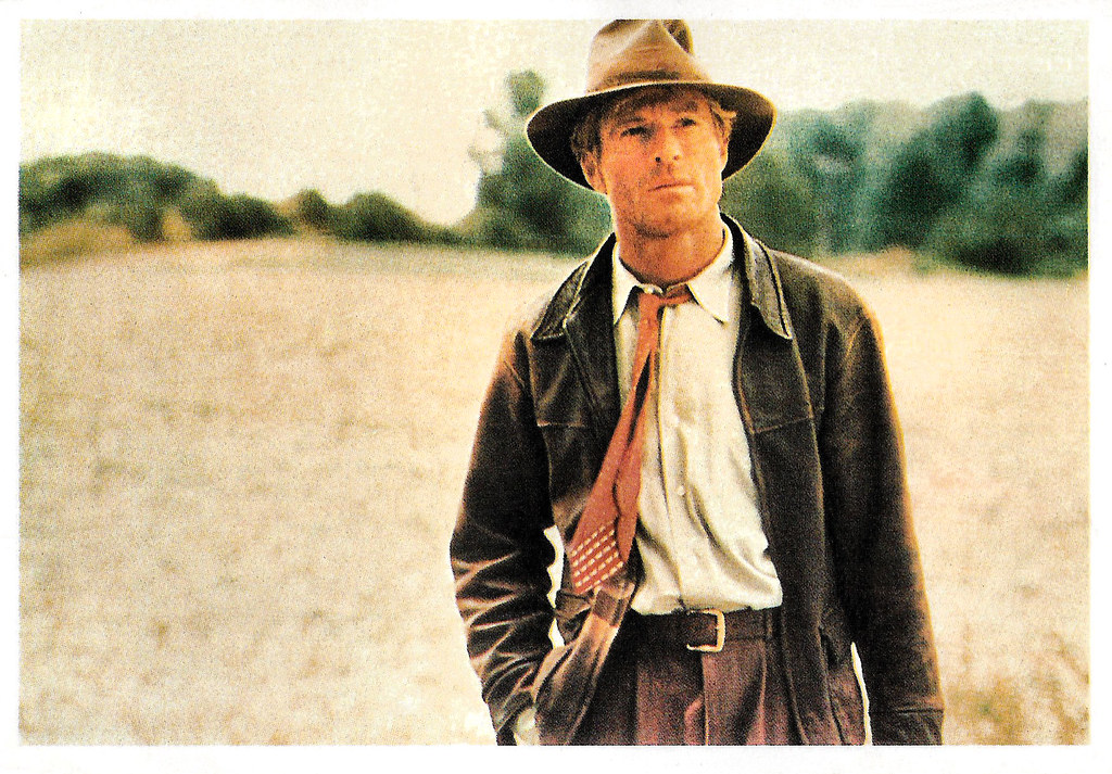 Robert Redford in Out of Africa (1985) French postcard by … Flickr