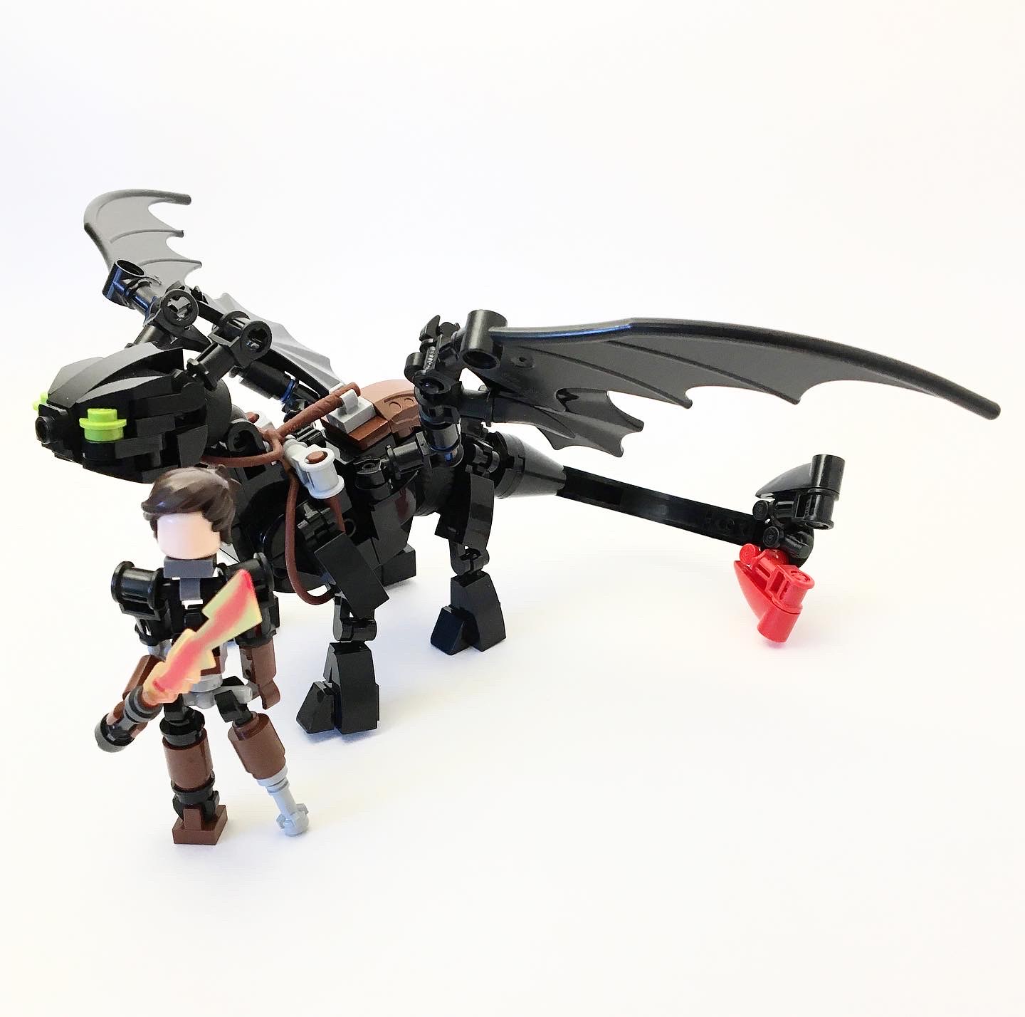 LEGO MOC Toothless How to Train Your Dragon by PaulvilleMOCs
