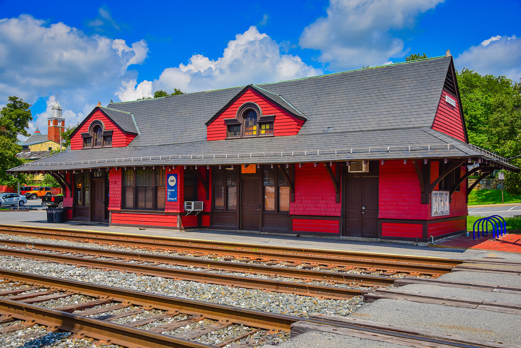 Historic B&O Brunswick Railroad Station (1891) Brunswick… Flickr
