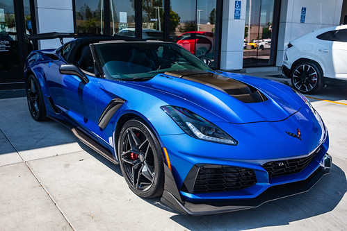 2019 "Elkhart Blue Metallic" Chevy Corvette ZR1 | Newport Beach