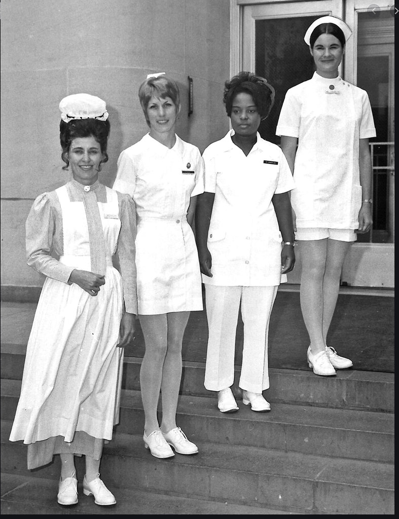 Nurses Uniform Evolution Charity Hospital, 1971 In a rar… Flickr
