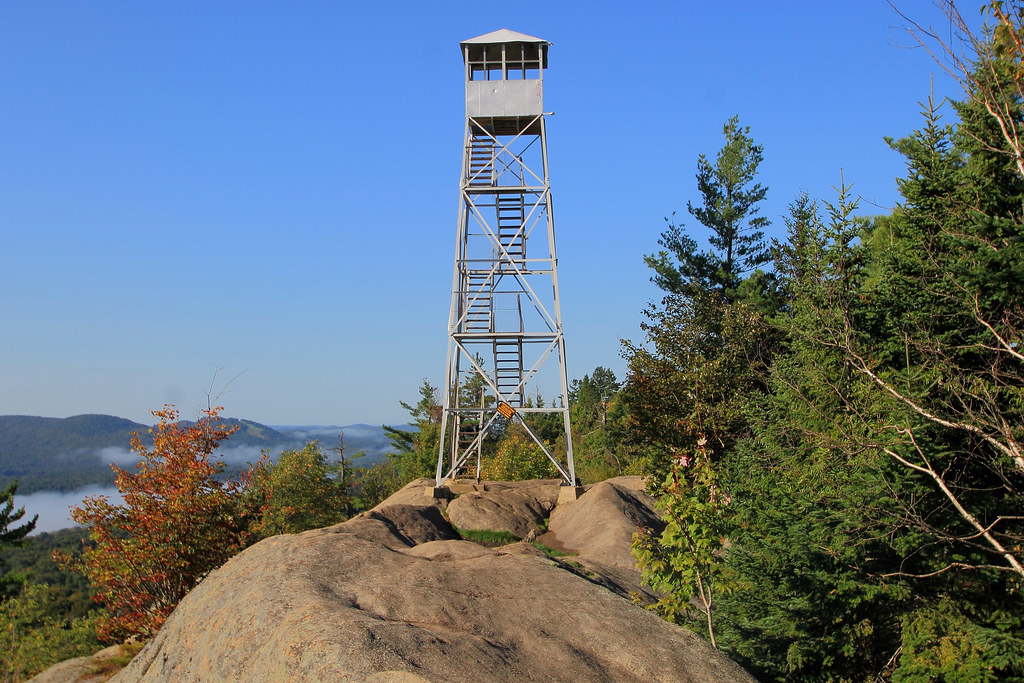 Bald (Rondaxe) Mtn Firetower Bald Mountain firetower in th… Flickr